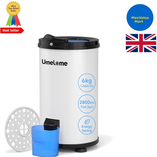 Stainless steel 6kg spin dryer - 6kg,