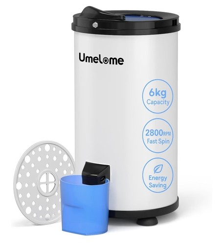 Umelome 6kg spin dryer gravity - spin,