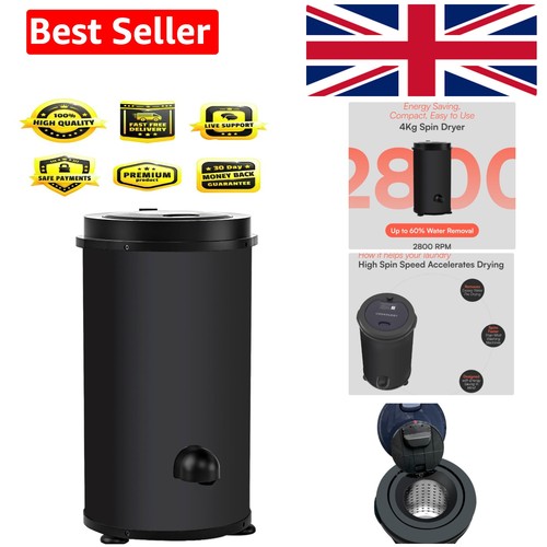 4kg spin dryer - 4kg, energy-saving