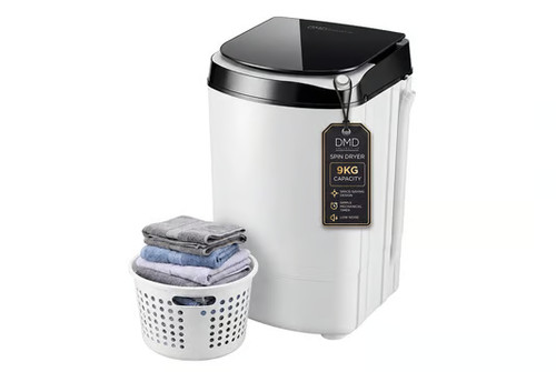 9kg stainless steel spin dryer - steel,